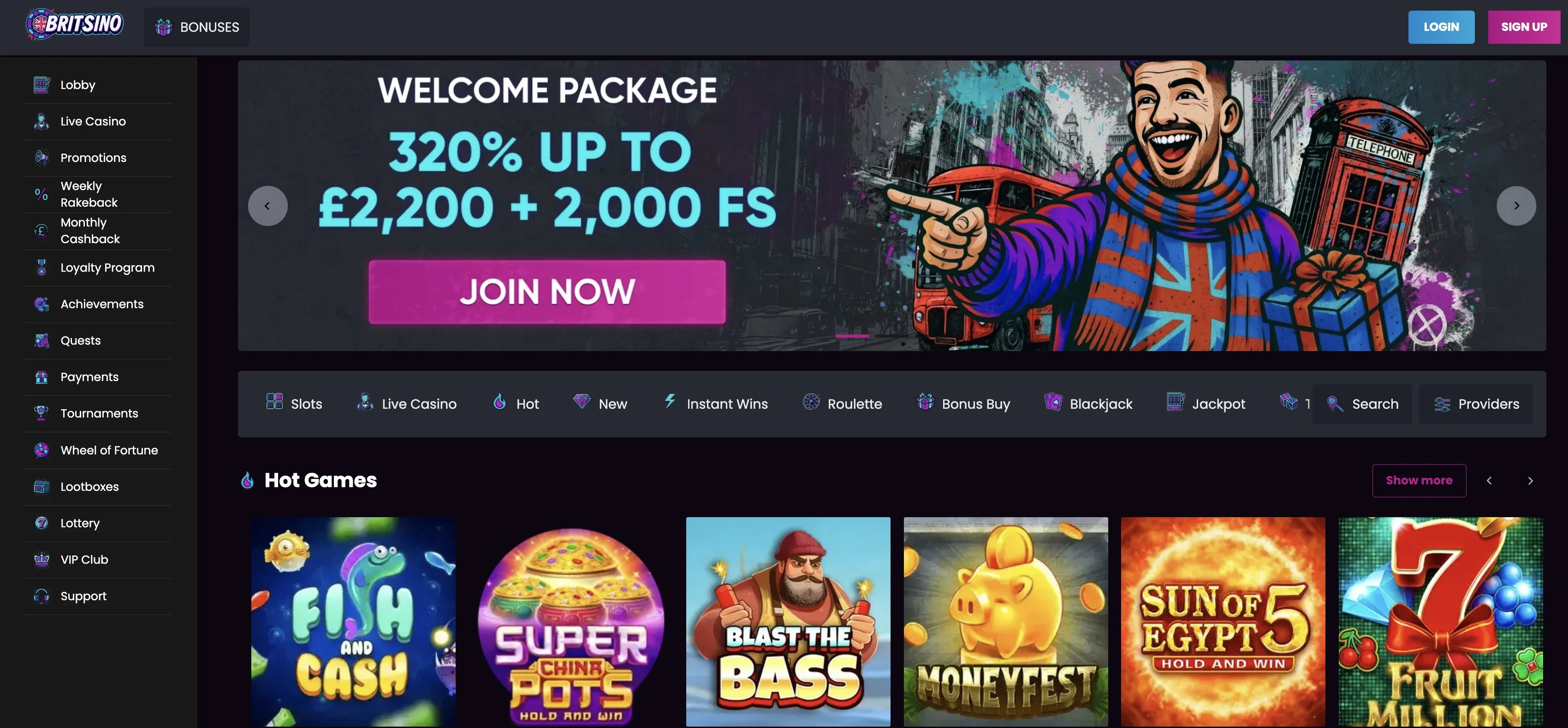 Britsino Casino