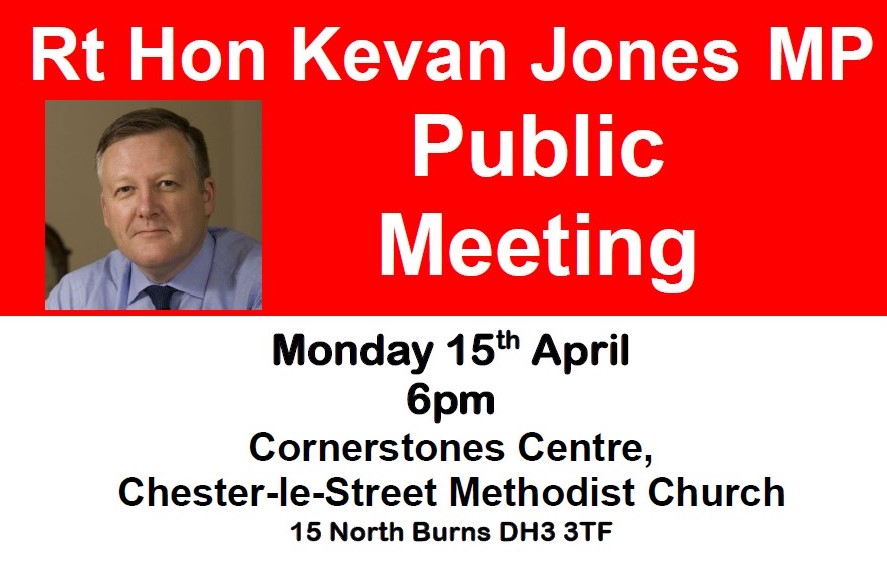 Public Meeting &ndash; Monday 15 April