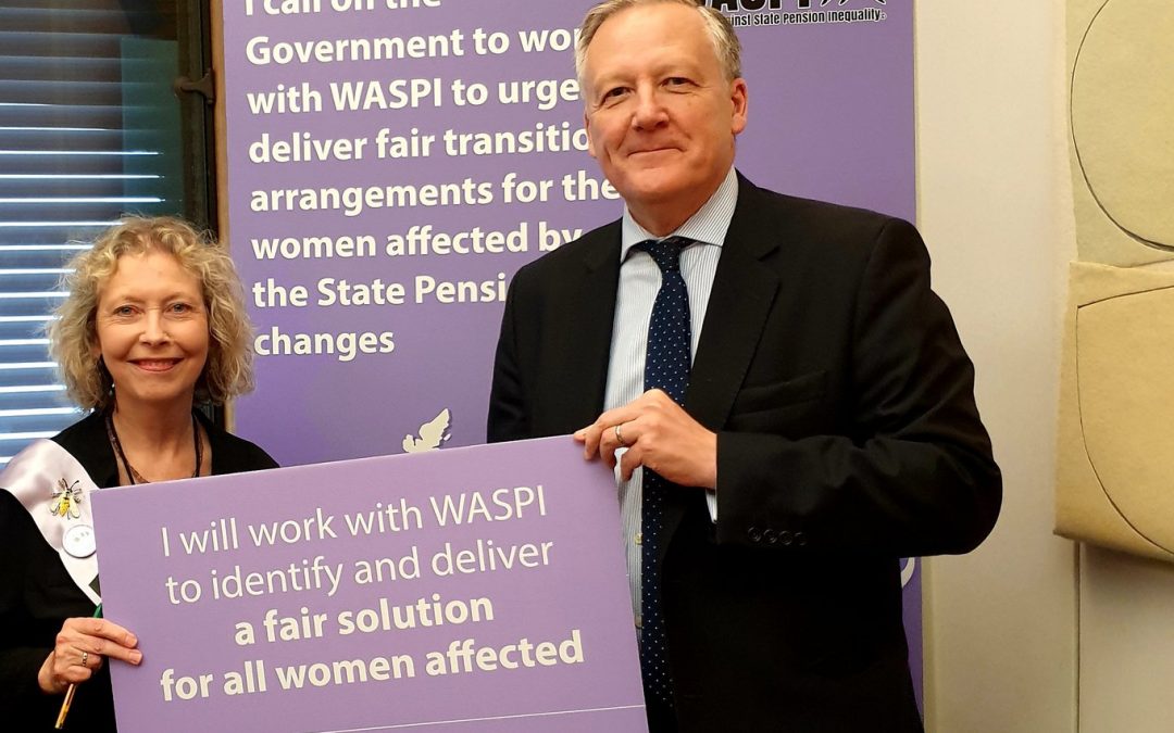 Kevan Supports the WASPI Campaign