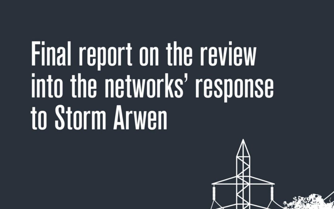 Kevan welcomes Ofgem report on the response to Storm Arwen